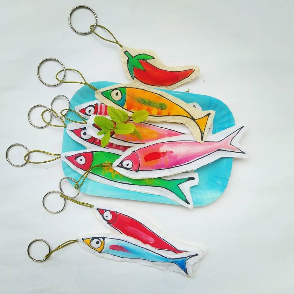 Fish Keyring